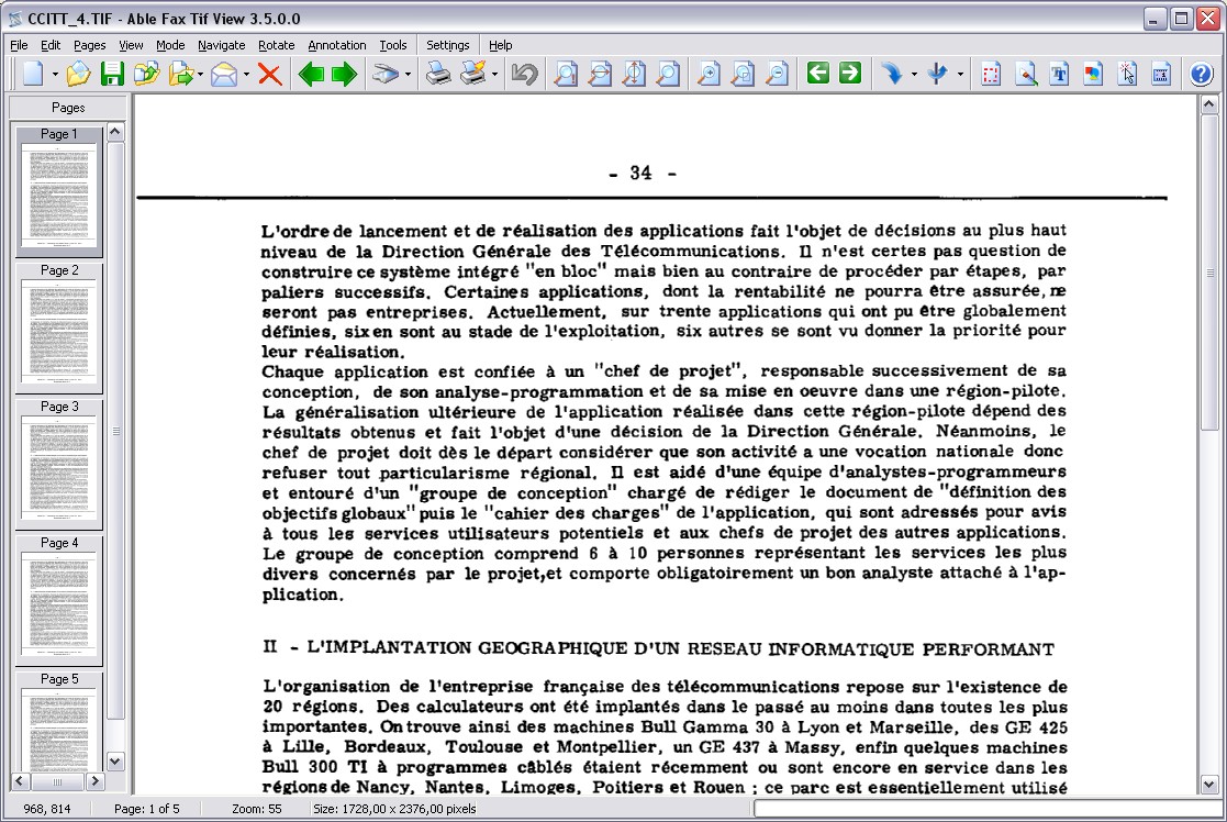 Able Fax Tif View 3.6.8.21 - FAX, TIF (TIFF), PDF, EPS, AI, DCX, ДВС